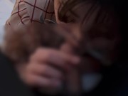 メガネの女の子が口の中にみるくがたくさん放出されちゃう♡ 1/16