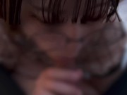 メガネの女の子が口の中にみるくがたくさん放出されちゃう♡ 16/16