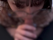 メガネの女の子が口の中にみるくがたくさん放出されちゃう♡ 2/16