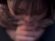 メガネの女の子が口の中にみるくがたくさん放出されちゃう♡ 5/16