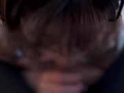 メガネの女の子が口の中にみるくがたくさん放出されちゃう♡ 8/16