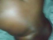 MY CO WORKER OWED ME SOME MONEY SO HIS BABY MAMA TOOK CARE OF THE DEBT BY ROCKING CHOCOLATE ASS BACK 14/16