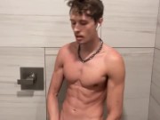 Came in the gym shower and almost got caught 7/16