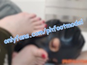 Foot Slave foot worship 7/16