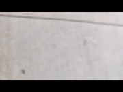 Barefoot stepping on multiple cigarettes & showing my soles 10/16