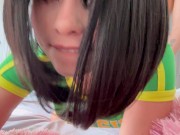 My Brazilian stepsister asks me to cum in her face 8/16