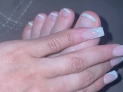 Tiny dick humiliation from teen girl and her feet 8/16