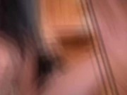 I was alone with my step-bro at home, 4 months no one fucked my tight pussy - guess what happened next? 1/16