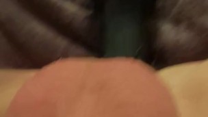 Toy in my ass made me cum
