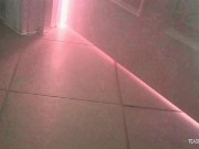 Busty blonde girls playing with a hard dick in the bathtub 5/16