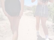 Ersties - Hot American Babes Get It On Outside 8/16