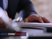 Lesbian threesome between secretaries 2/16