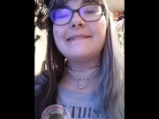 Making a tiny a quick snack 16/16