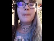 Making a tiny a quick snack 5/16