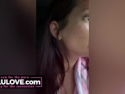 Big boobs babe having fun adventure at nudist resort, icing & sprinkles on tits, poledancing in club, latex boots - Lelu Love 5/16