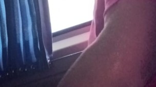 A handjob on the bus