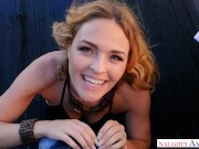 Blue-Eyed Krissy Lynn Lets Husband Cum On Her Huge Tits To Cheer Him Up 8/16