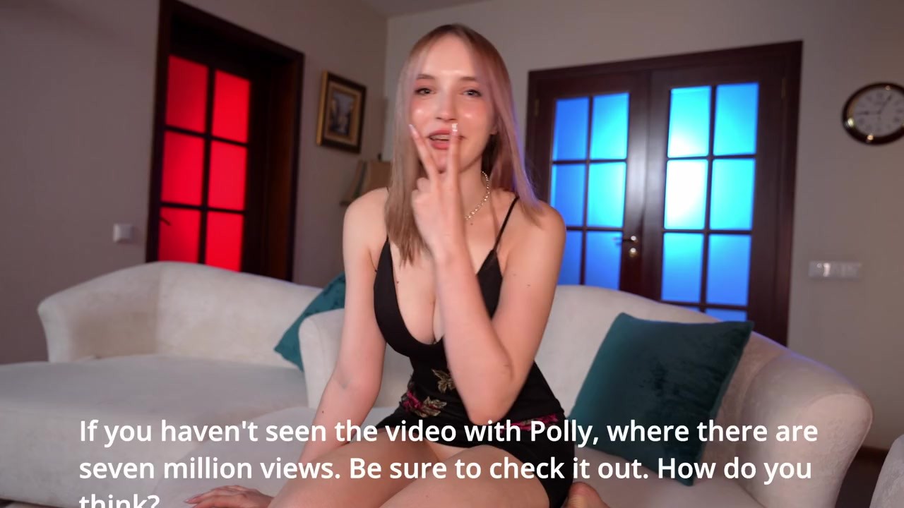 VLOG - Reality. Big Boobs Blonde Polly fucks while filming a blog (Polly Yangs) - Free Sex Video - RedTube