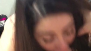 sucking a cock and getting fucked doggy style Pt 1