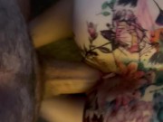 Huge cock makes Amelia squirt💕 2/16