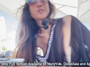 Solo in Public Restaurant Toilet and Walk Out Naked