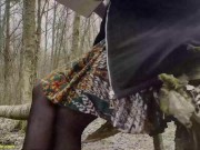 busty girl rough fucked in the forest 1/16