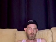 Almost caught stroking it at the Airbnb on the couch 14/16