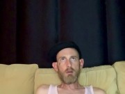 Almost caught stroking it at the Airbnb on the couch 9/16