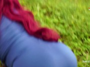 Громкие Стоны От Жесткого Анального Траха Жопастой Мамочки В Лесу 1/16