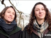 Ersties - Eingeölter heißer lesbischer Sex mit Charlie und Axelle 10/16