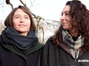 Ersties - Eingeölter heißer lesbischer Sex mit Charlie und Axelle 8/16