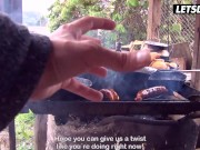 Lola Puentes Facialized After Hardcore Fuck with Stud - CARNE DEL MERCADO 4/16