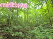 pissing in the forest. more piss videos on our page 15/16