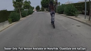 Public Risky Sex in Spider-Man Costumes