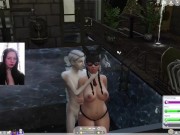 NSFW Sims 4 Gameplay: Vampire Foot Play & Oral Sex 8/16