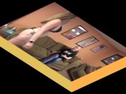 Busty MILF Victoria Peaks is nailing a lucky geek 1/16