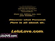 Big boobs babe twerking while chatting on live webcam show in bra & panties w/ booty popping & ass cheek flexing - Lelu Love 2/16