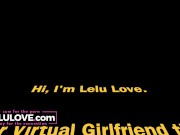 Big boobs babe twerking while chatting on live webcam show in bra & panties w/ booty popping & ass cheek flexing - Lelu Love 9/16