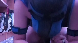 I blowjob my favorite toy
