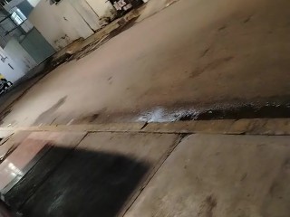 Masturbandome en publico