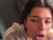 Mamada amateur gótica de ojos azules teen (pov) 16/16