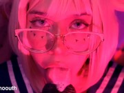 Messy deepthroat with himiko toga cosplay 8/16