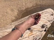 My depraved stepmom cums on the Turkish coast 13/16