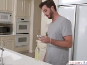 Unexpected Boner Earns Busty MILF A Wild Fuck In Bed 4/16