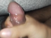 Masturbation with condom 13/16