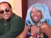 Small dick gets sucked good by ebony slut 1/16