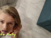 My husband's friend with a hard dick is waiting in my bedroom to cum on my face. 16/16