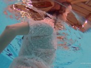 Tight brunette Russian babe Katy Soroka swims 6/16