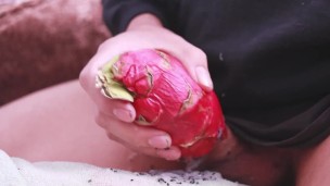 I was so horny I fucked a dragon fruit