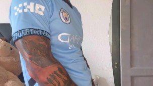 FOOTBALL PLAYER huge cumshoot!😈play the match with me🥵